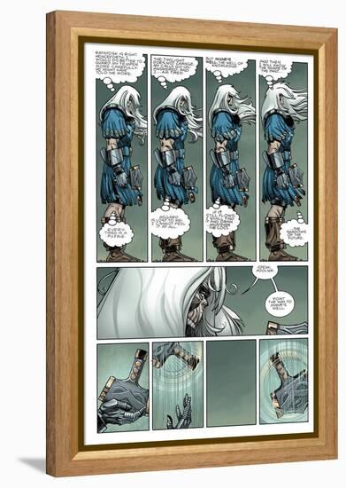 Ragnarok Issue No. 3: The Forest of the Dead - Page 11-Walter Simonson-Framed Stretched Canvas