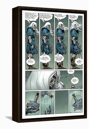 Ragnarok Issue No. 3: The Forest of the Dead - Page 11-Walter Simonson-Framed Stretched Canvas