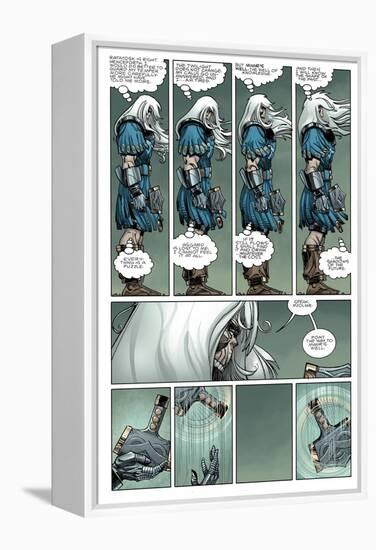 Ragnarok Issue No. 3: The Forest of the Dead - Page 11-Walter Simonson-Framed Stretched Canvas