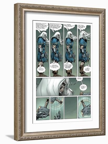 Ragnarok Issue No. 3: The Forest of the Dead - Page 11-Walter Simonson-Framed Art Print