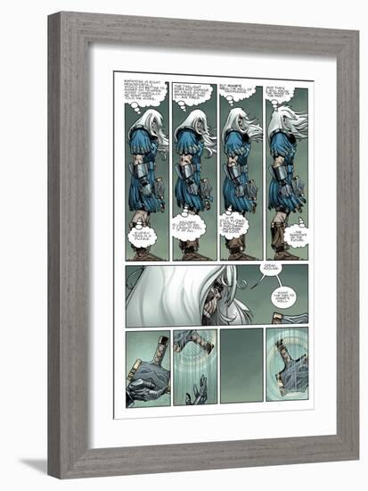 Ragnarok Issue No. 3: The Forest of the Dead - Page 11-Walter Simonson-Framed Art Print