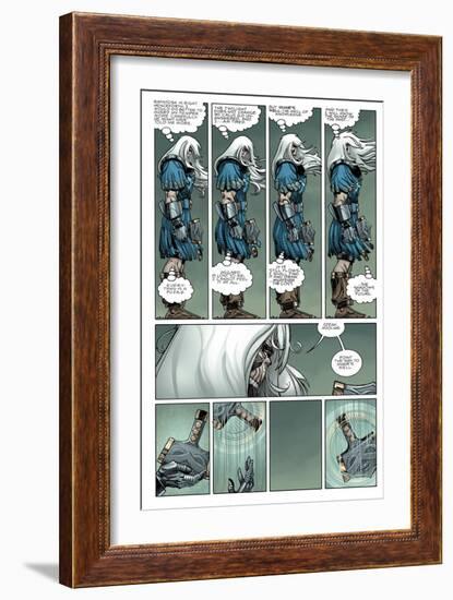 Ragnarok Issue No. 3: The Forest of the Dead - Page 11-Walter Simonson-Framed Art Print
