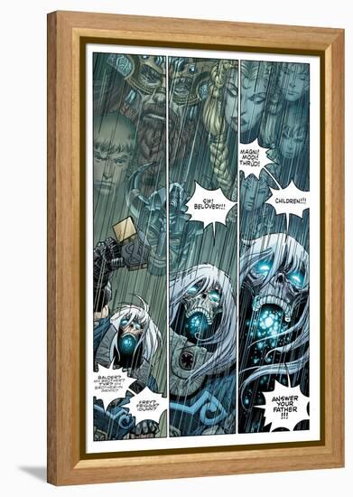 Ragnarok Issue No. 3: The Forest of the Dead - Page 6-Walter Simonson-Framed Stretched Canvas