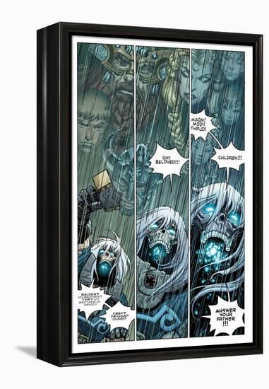 Ragnarok Issue No. 3: The Forest of the Dead - Page 6-Walter Simonson-Framed Stretched Canvas