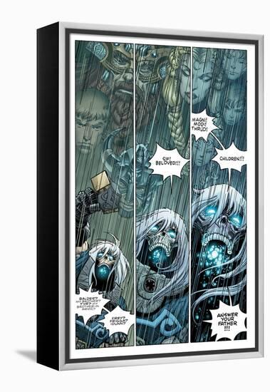 Ragnarok Issue No. 3: The Forest of the Dead - Page 6-Walter Simonson-Framed Stretched Canvas