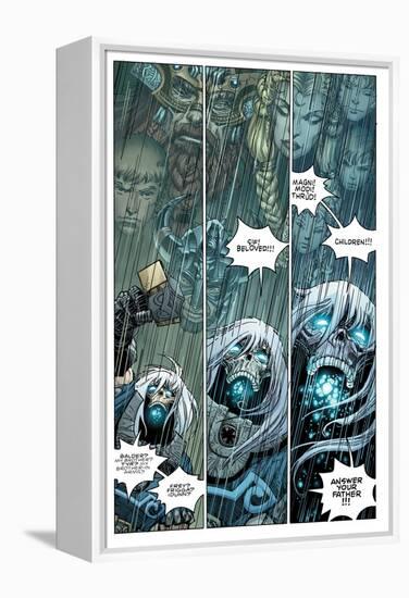 Ragnarok Issue No. 3: The Forest of the Dead - Page 6-Walter Simonson-Framed Stretched Canvas