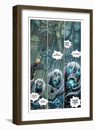 Ragnarok Issue No. 3: The Forest of the Dead - Page 6-Walter Simonson-Framed Art Print