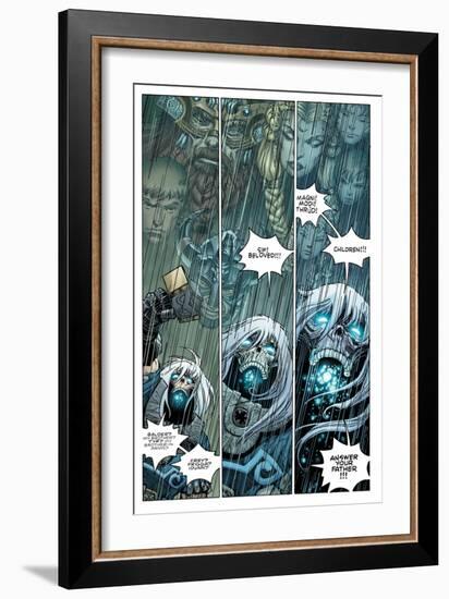 Ragnarok Issue No. 3: The Forest of the Dead - Page 6-Walter Simonson-Framed Art Print