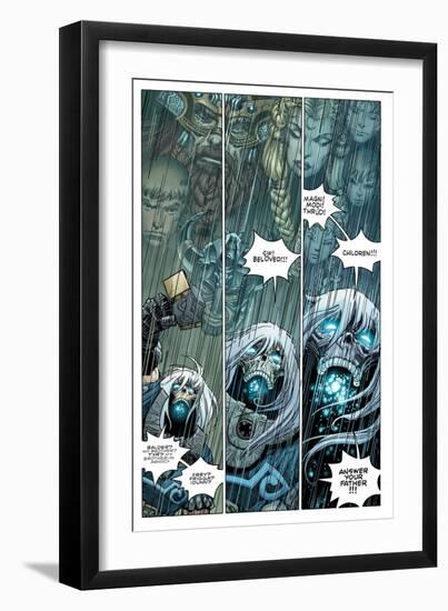 Ragnarok Issue No. 3: The Forest of the Dead - Page 6-Walter Simonson-Framed Art Print