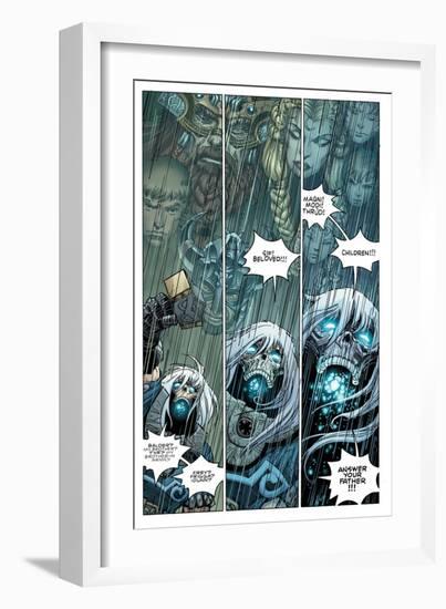 Ragnarok Issue No. 3: The Forest of the Dead - Page 6-Walter Simonson-Framed Art Print