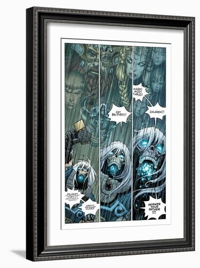 Ragnarok Issue No. 3: The Forest of the Dead - Page 6-Walter Simonson-Framed Art Print