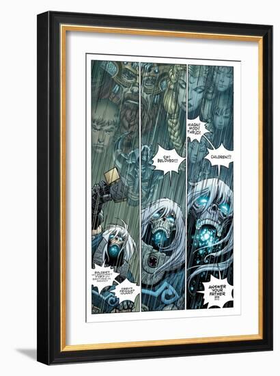 Ragnarok Issue No. 3: The Forest of the Dead - Page 6-Walter Simonson-Framed Art Print