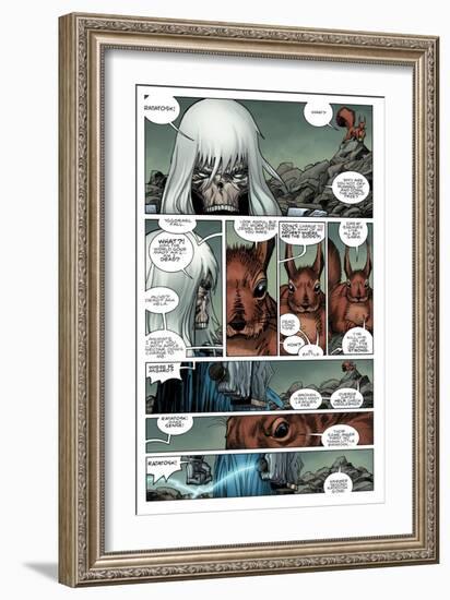 Ragnarok Issue No. 3: The Forest of the Dead - Page 8-Walter Simonson-Framed Art Print