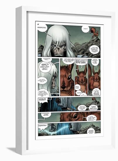 Ragnarok Issue No. 3: The Forest of the Dead - Page 8-Walter Simonson-Framed Art Print