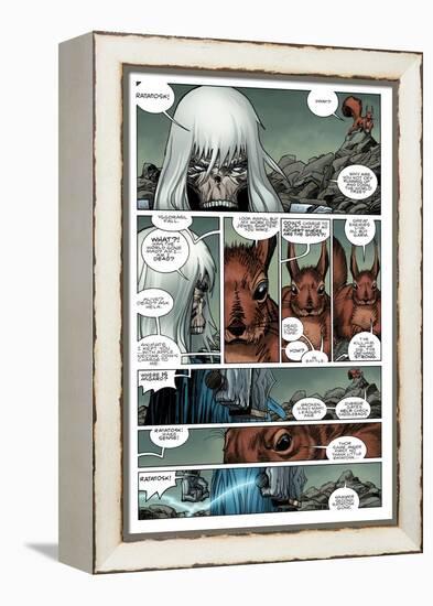 Ragnarok Issue No. 3: The Forest of the Dead - Page 8-Walter Simonson-Framed Stretched Canvas