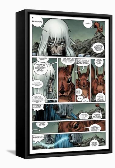 Ragnarok Issue No. 3: The Forest of the Dead - Page 8-Walter Simonson-Framed Stretched Canvas