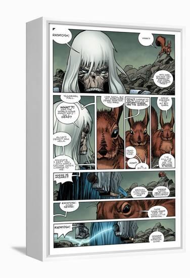 Ragnarok Issue No. 3: The Forest of the Dead - Page 8-Walter Simonson-Framed Stretched Canvas