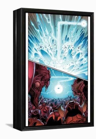 Ragnarok Issue No. 8: The Games of Fire - Page 12-Walter Simonson-Framed Stretched Canvas