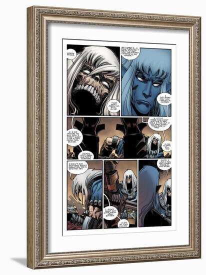 Ragnarok Issue No. 9: The Games of Life and Death - Page 2-Walter Simonson-Framed Art Print