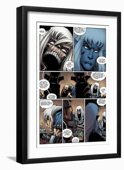 Ragnarok Issue No. 9: The Games of Life and Death - Page 2-Walter Simonson-Framed Art Print