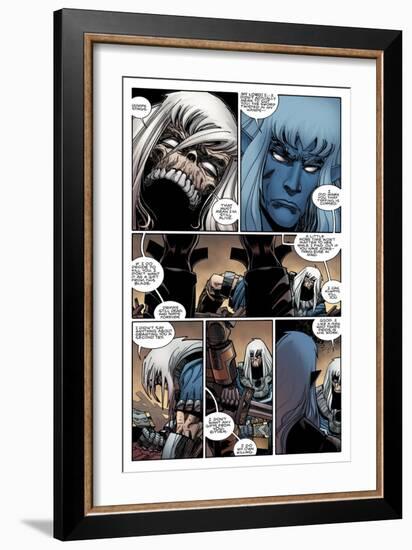 Ragnarok Issue No. 9: The Games of Life and Death - Page 2-Walter Simonson-Framed Art Print