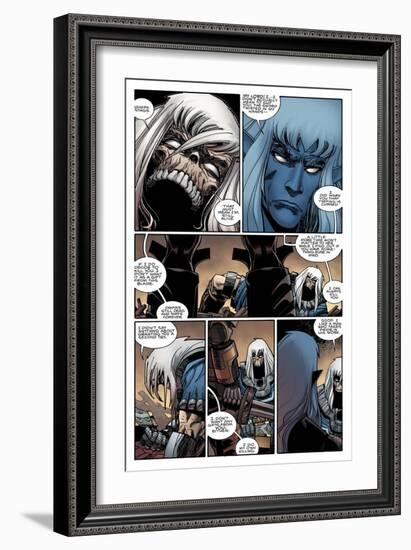 Ragnarok Issue No. 9: The Games of Life and Death - Page 2-Walter Simonson-Framed Art Print