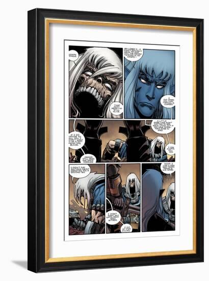 Ragnarok Issue No. 9: The Games of Life and Death - Page 2-Walter Simonson-Framed Art Print