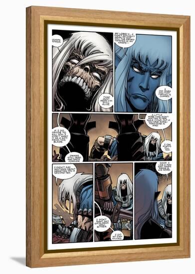 Ragnarok Issue No. 9: The Games of Life and Death - Page 2-Walter Simonson-Framed Stretched Canvas