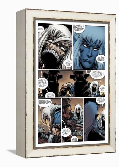 Ragnarok Issue No. 9: The Games of Life and Death - Page 2-Walter Simonson-Framed Stretched Canvas