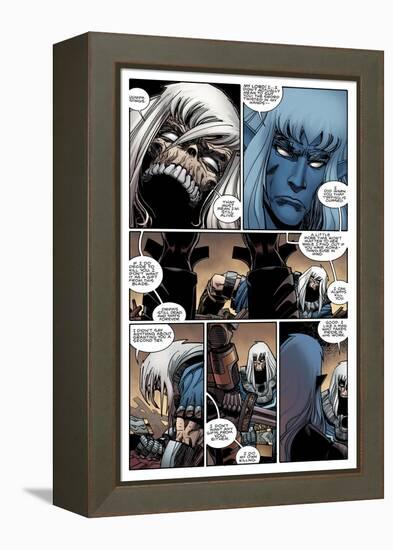 Ragnarok Issue No. 9: The Games of Life and Death - Page 2-Walter Simonson-Framed Stretched Canvas