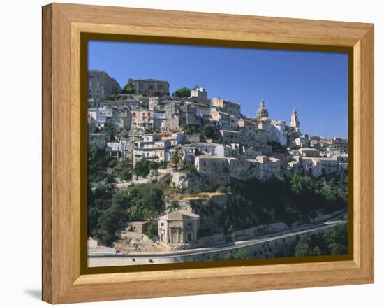 Ragusa Ibla, Sicily, Italy-Peter Thompson-Framed Premier Image Canvas