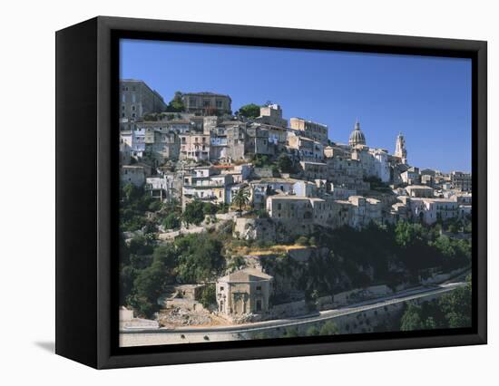 Ragusa Ibla, Sicily, Italy-Peter Thompson-Framed Premier Image Canvas