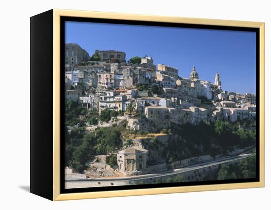 Ragusa Ibla, Sicily, Italy-Peter Thompson-Framed Premier Image Canvas