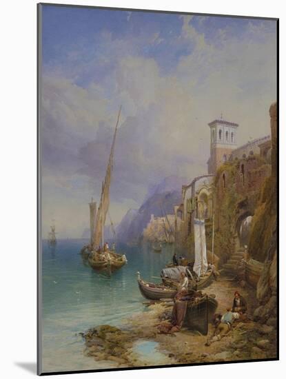 Ragusa on the Adriatic-Thomas Miles Richardson-Mounted Giclee Print