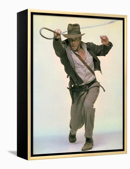 Raiders of the Lost Ark 1981 Directed by Steven Spielberg Harrison Ford-null-Framed Stretched Canvas