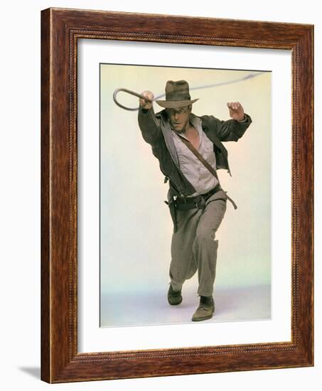 Raiders of the Lost Ark 1981 Directed by Steven Spielberg Harrison Ford-null-Framed Photo