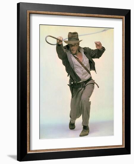 Raiders of the Lost Ark 1981 Directed by Steven Spielberg Harrison Ford-null-Framed Photo