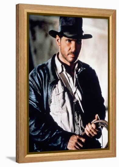 Raiders of the Lost Ark 1981 Directed by Steven Spielberg Harrison Ford-null-Framed Stretched Canvas