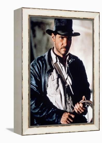 Raiders of the Lost Ark 1981 Directed by Steven Spielberg Harrison Ford-null-Framed Stretched Canvas