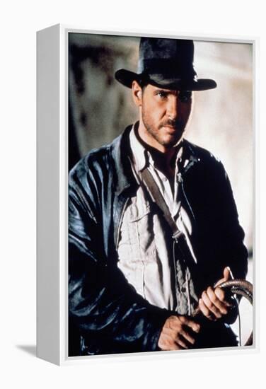 Raiders of the Lost Ark 1981 Directed by Steven Spielberg Harrison Ford-null-Framed Stretched Canvas