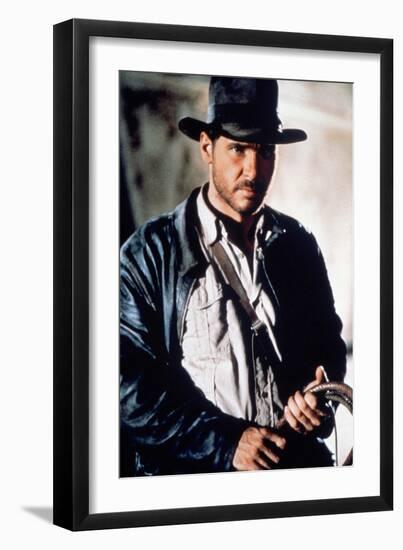 Raiders of the Lost Ark 1981 Directed by Steven Spielberg Harrison Ford-null-Framed Photo