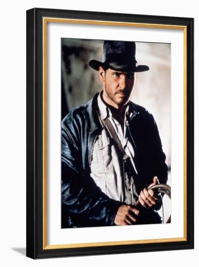 Raiders of the Lost Ark 1981 Directed by Steven Spielberg Harrison Ford-null-Framed Photo