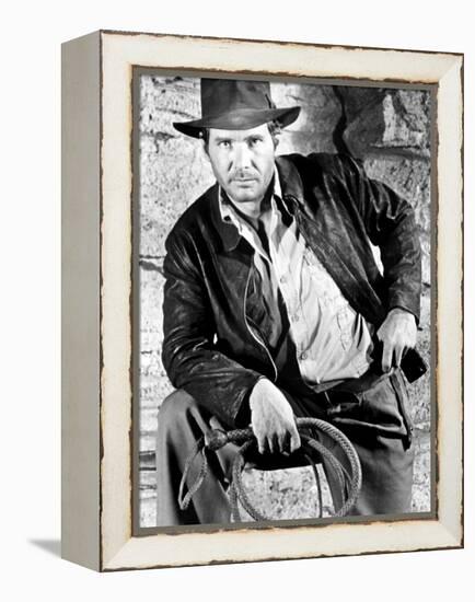 Raiders of the Lost Ark, Harrison Ford, 1981-null-Framed Stretched Canvas