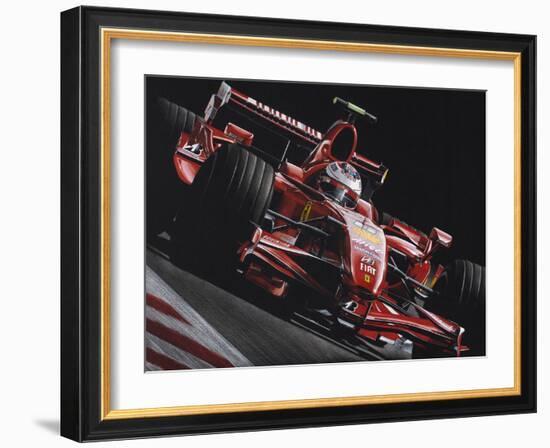 Raikkonen-Todd Strothers-Framed Art Print