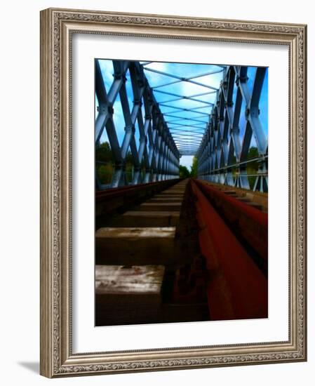 Rail Bridge-Nathan Wright-Framed Photographic Print