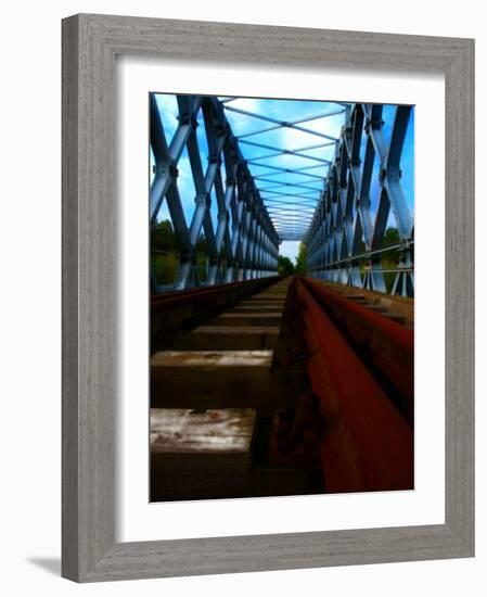 Rail Bridge-Nathan Wright-Framed Photographic Print