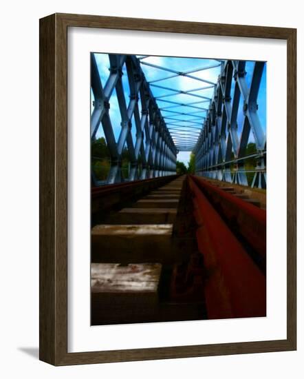 Rail Bridge-Nathan Wright-Framed Photographic Print