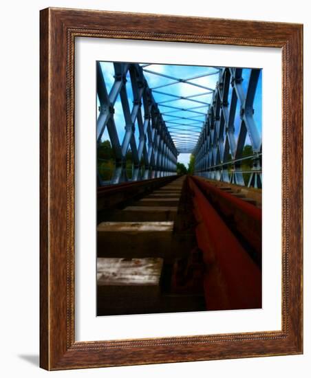 Rail Bridge-Nathan Wright-Framed Photographic Print