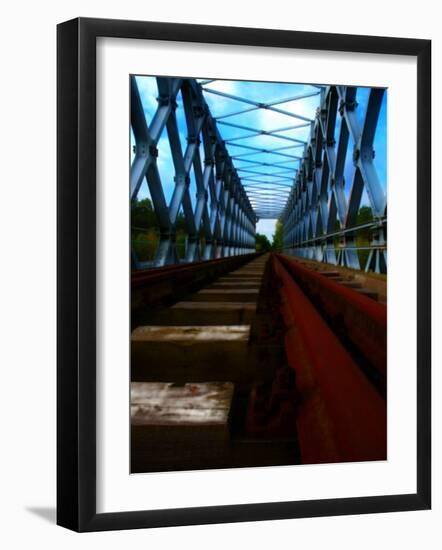 Rail Bridge-Nathan Wright-Framed Photographic Print