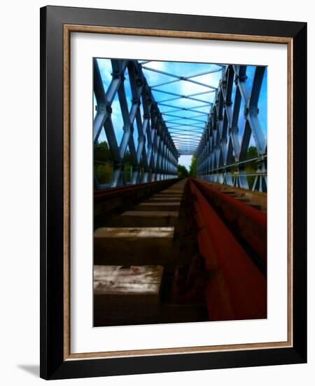 Rail Bridge-Nathan Wright-Framed Photographic Print